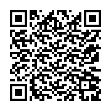 Codice QR per il numero di telefono +12172029386