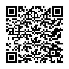 QR код за телефонен номер +12172029387