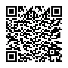 QR Code สำหรับหมายเลขโทรศัพท์ +12172029388