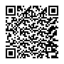 QR kód a telefonszámhoz +12172036775