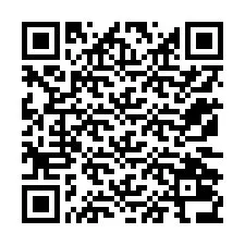 QR kód a telefonszámhoz +12172036783