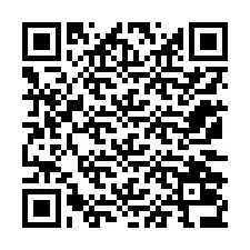 Código QR para número de teléfono +12172036787