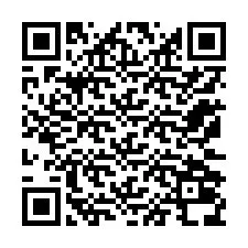 Codice QR per il numero di telefono +12172038327