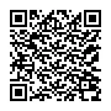 電話番号のQRコード +12172038330