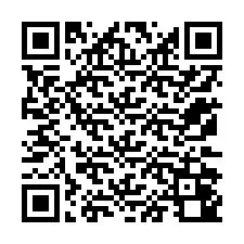 QR kód a telefonszámhoz +12172040043