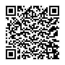 QR kód a telefonszámhoz +12172045580