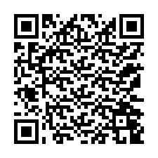 QR kód a telefonszámhoz +12172049764