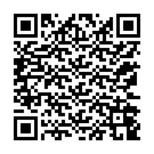 Código QR para número de teléfono +12172049828