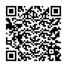 QR-koodi puhelinnumerolle +12172049832