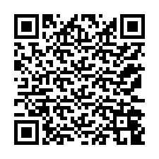 Codice QR per il numero di telefono +12172049834