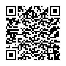 QR-код для номера телефона +12172049841