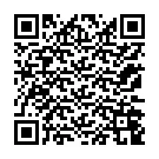 QR-код для номера телефона +12172049845