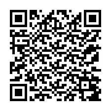 QR-код для номера телефона +12172087410