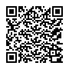 QR kód a telefonszámhoz +12172100213