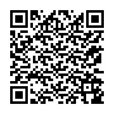 QR-код для номера телефона +12172146912