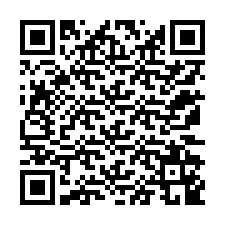 Código QR para número de teléfono +12172149584