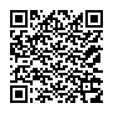 QR-koodi puhelinnumerolle +12172316831