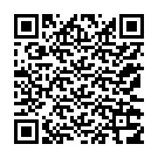 QR-koodi puhelinnumerolle +12172316834