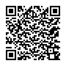 QR Code สำหรับหมายเลขโทรศัพท์ +12172340157