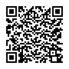 Codice QR per il numero di telefono +12172340636