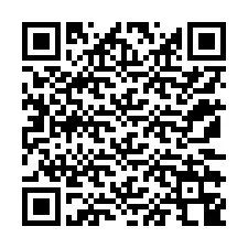 QR kód a telefonszámhoz +12172348480