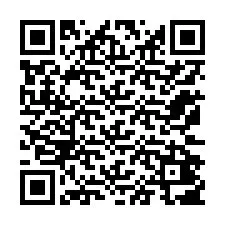 QR kód a telefonszámhoz +12172407227