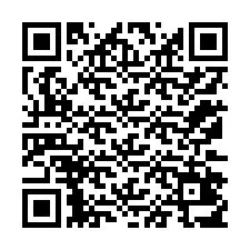 QR kód a telefonszámhoz +12172417459