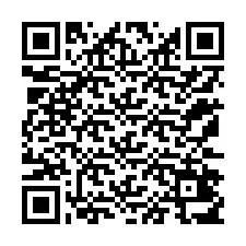 QR Code สำหรับหมายเลขโทรศัพท์ +12172417460