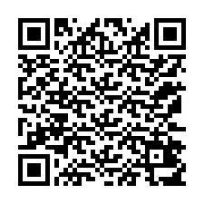 QR код за телефонен номер +12172417464