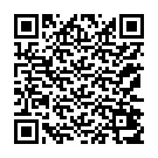 QR kód a telefonszámhoz +12172417470