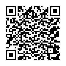 QR код за телефонен номер +12172417473