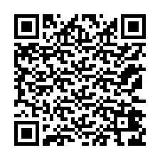 QR-код для номера телефона +12172426825