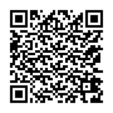 QR-koodi puhelinnumerolle +12172426826