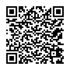 QR kód a telefonszámhoz +12172426827