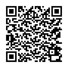 QR Code สำหรับหมายเลขโทรศัพท์ +12172430922