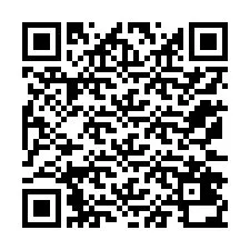 QR код за телефонен номер +12172430923