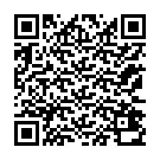 QR код за телефонен номер +12172430925