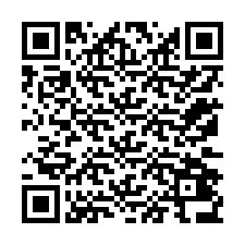 QR-koodi puhelinnumerolle +12172436319