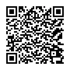 QR-код для номера телефона +12172436321