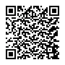 QR kód a telefonszámhoz +12172447174