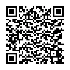 QR код за телефонен номер +12172447178