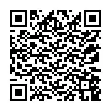 QR-kood telefoninumbri jaoks +12172549188
