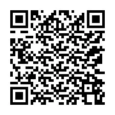 QR Code สำหรับหมายเลขโทรศัพท์ +12172568228