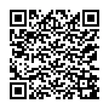 Kode QR untuk nomor Telepon +12172581028