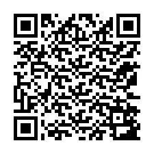 Código QR para número de teléfono +12172583426