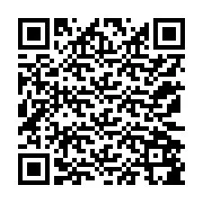 QR-koodi puhelinnumerolle +12172585394