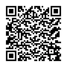 Kode QR untuk nomor Telepon +12172585411