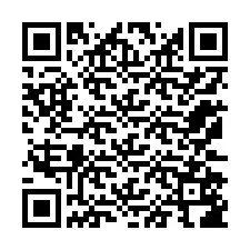 QR код за телефонен номер +12172586177