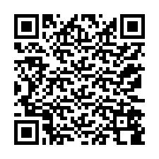 QR kód a telefonszámhoz +12172588898