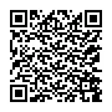 Código QR para número de teléfono +12172589928